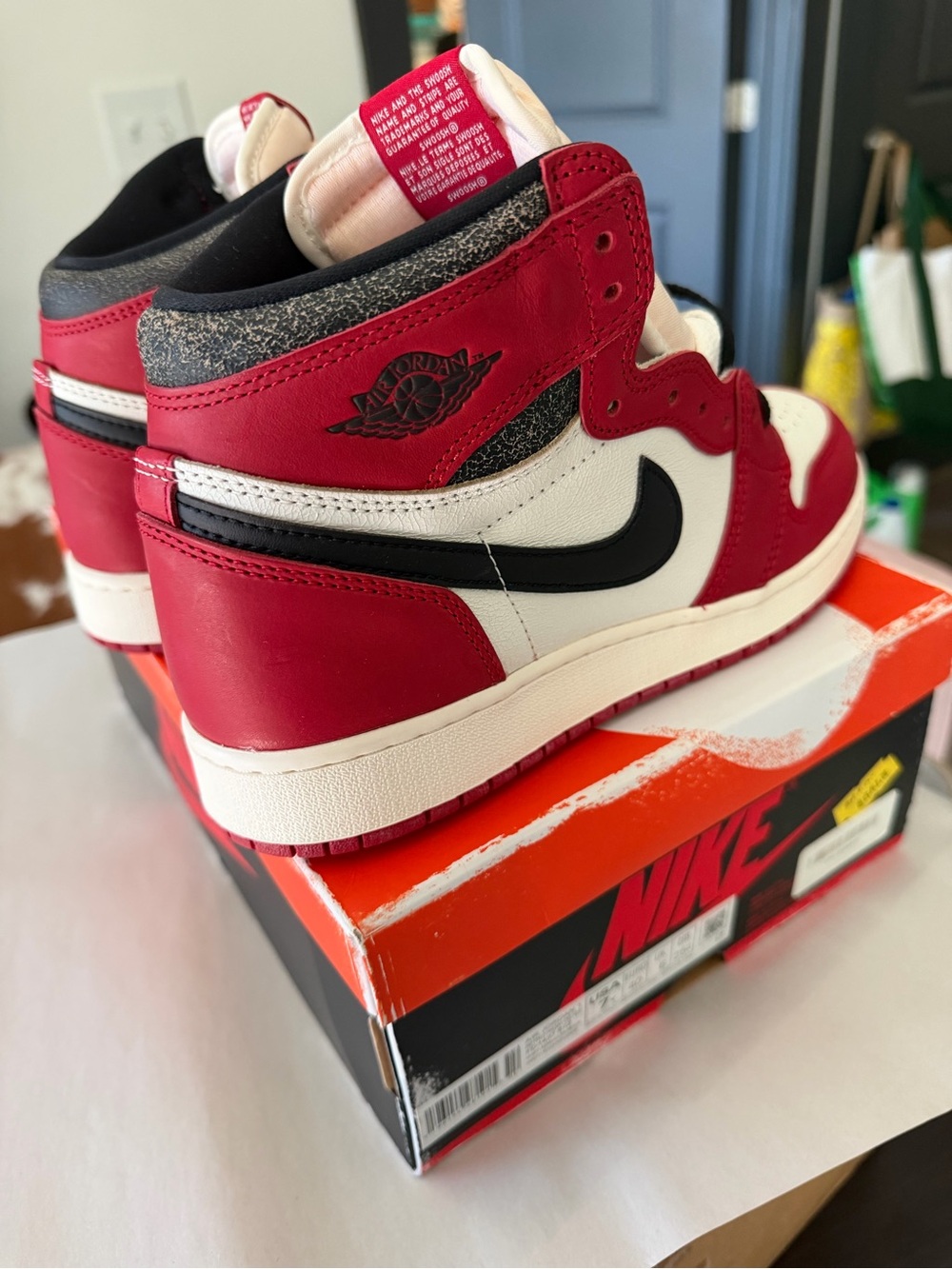 Jordan OG Retro High Lost and Found. Size 7Y
